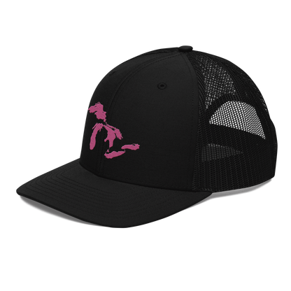 Great Lakes Vintage Trucker Hat | Apple Blossom Pink