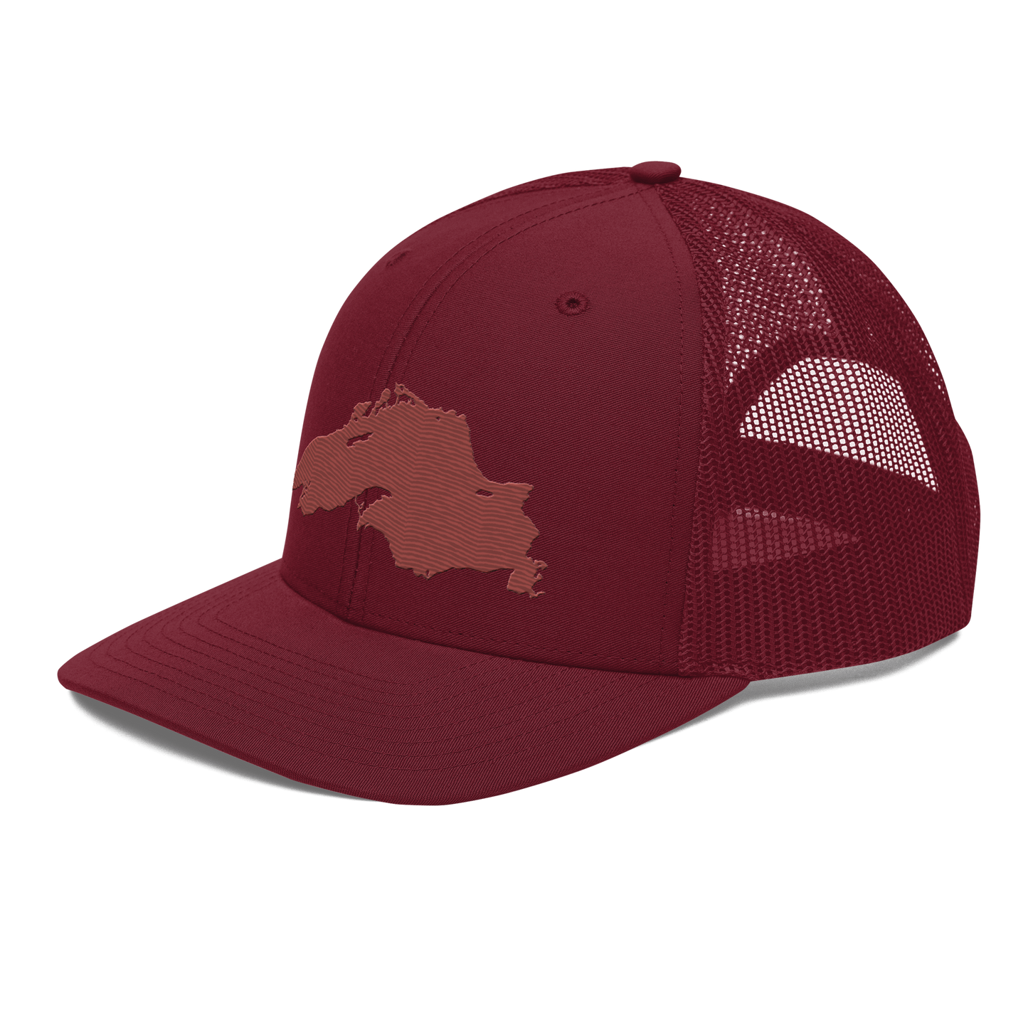 Lake Superior Vintage Trucker Hat | Ore Dock Red