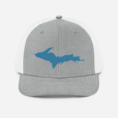 Upper Peninsula Vintage Trucker Hat | Traverse Blue