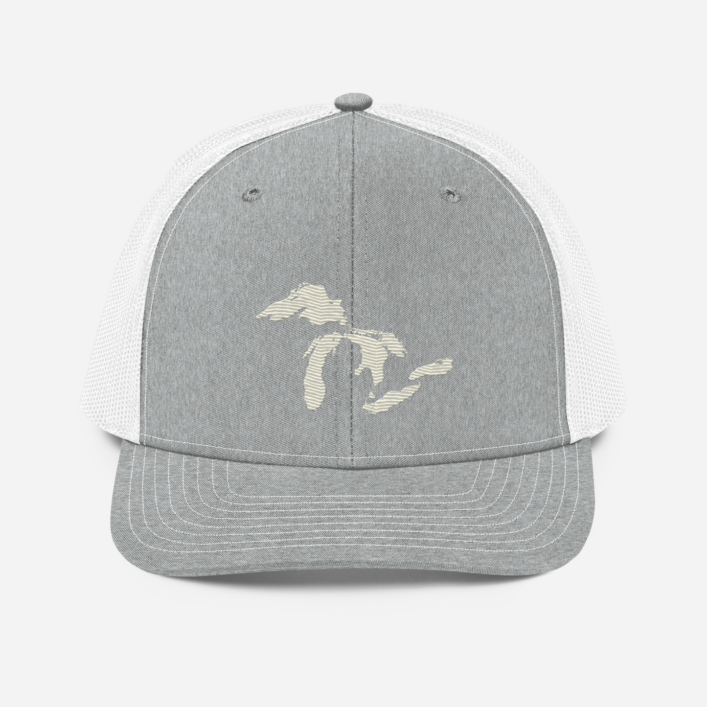 Great Lakes Vintage Trucker Hat | Ivory White