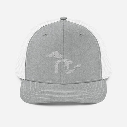 Great Lakes Vintage Trucker Hat | Platinum