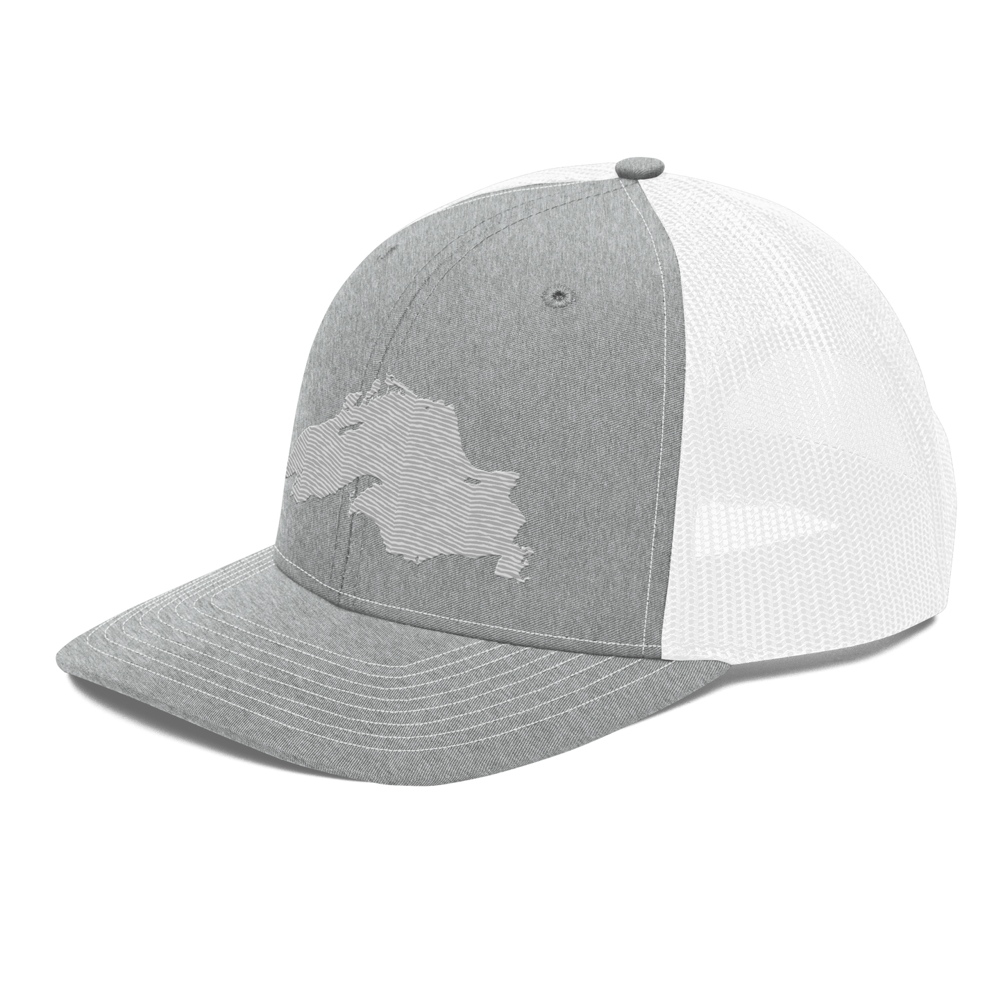 Lake Superior Vintage Trucker Hat | Platinum