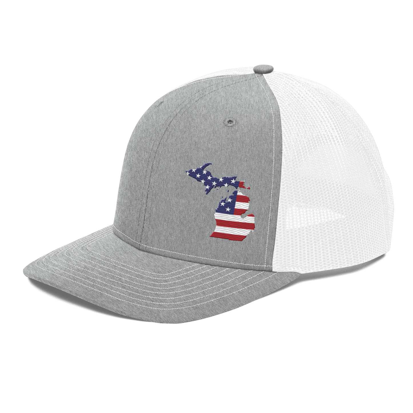 Michigan Vintage Trucker Hat | Patriotic Outline