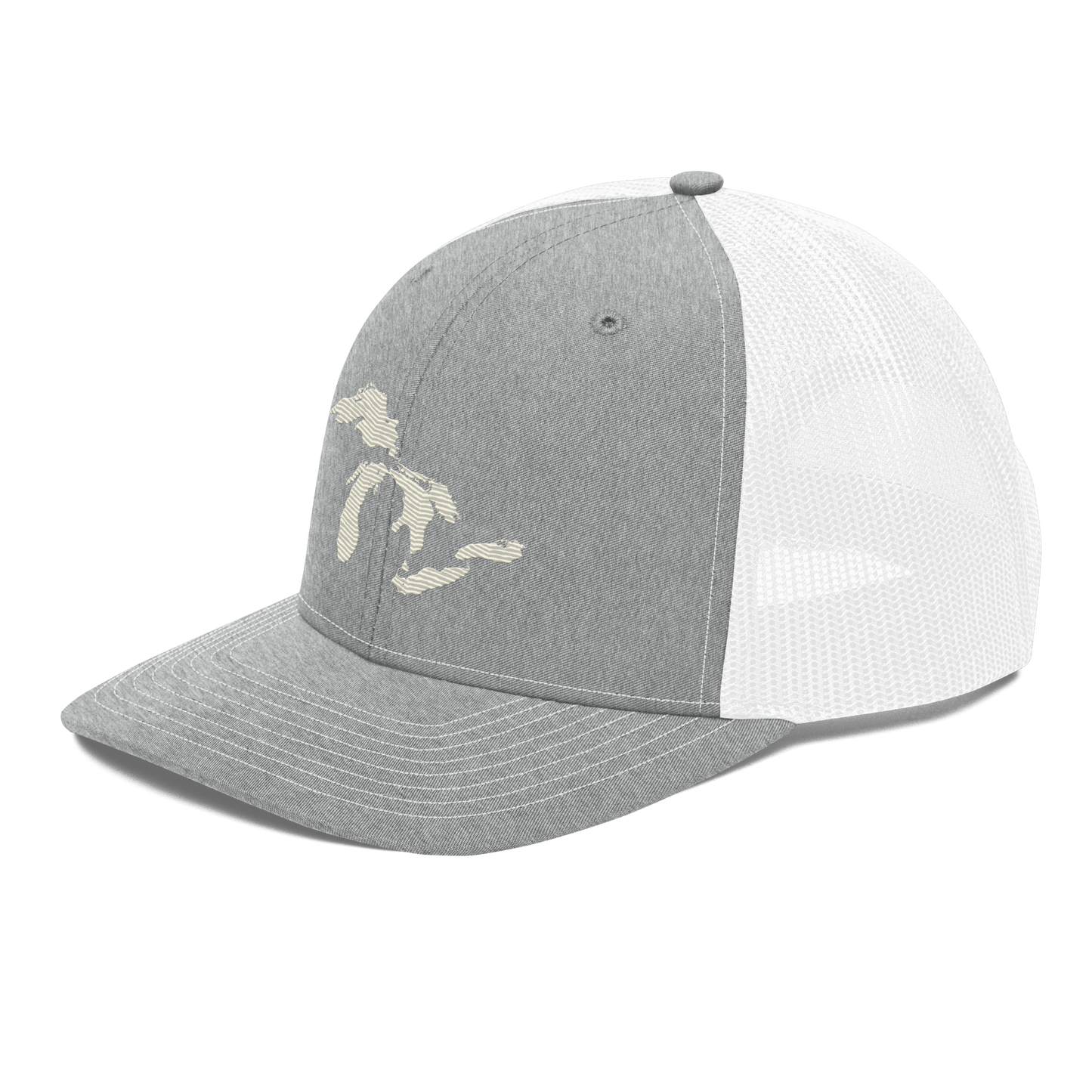 Great Lakes Vintage Trucker Hat | Ivory White