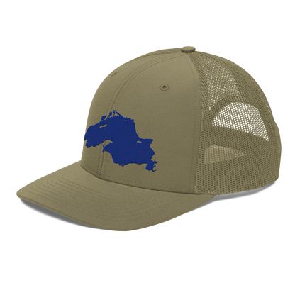 Lake Superior Vintage Trucker Hat | Bourbon Blue