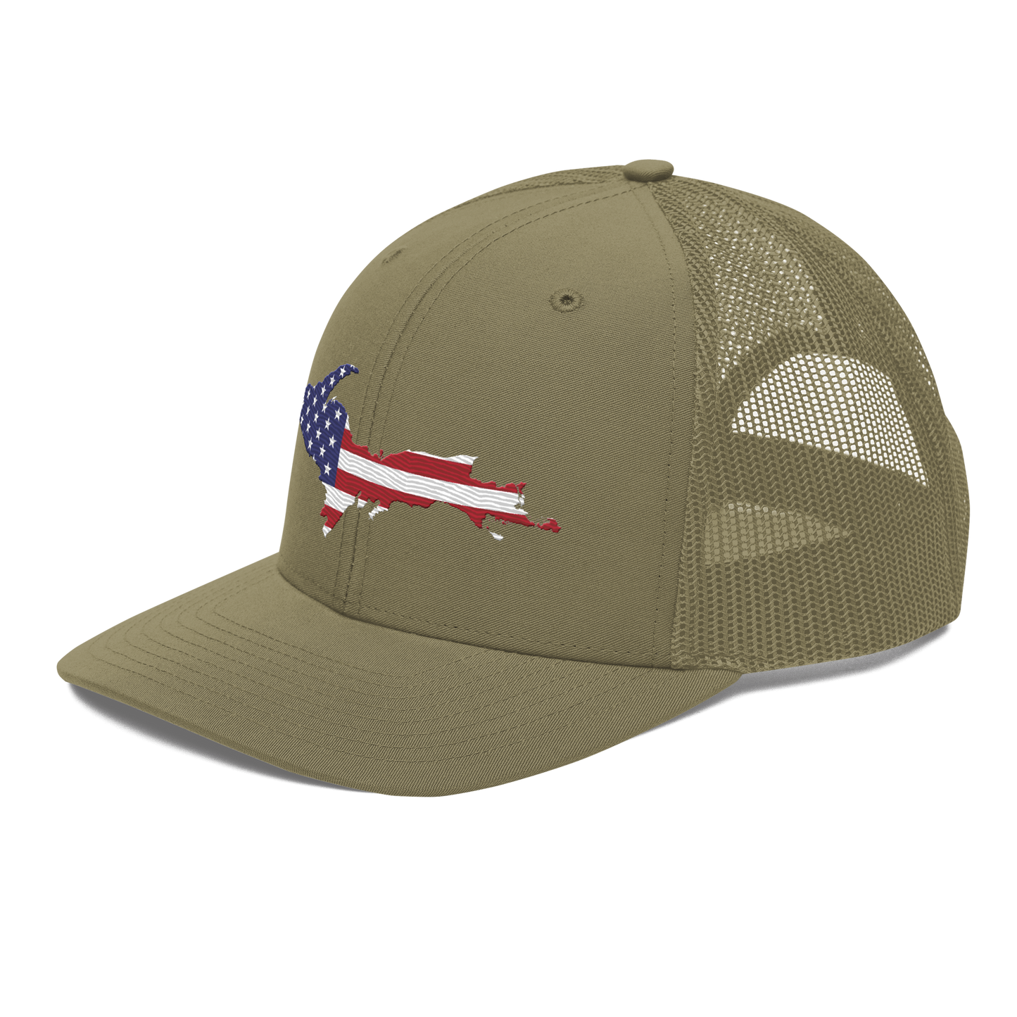 Upper Peninsula Vintage Trucker Hat | Patriotic Edition