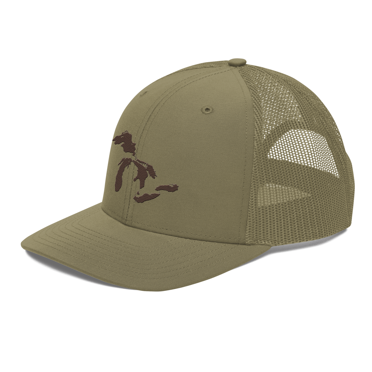 Great Lakes Vintage Trucker Hat | Hickory Brown