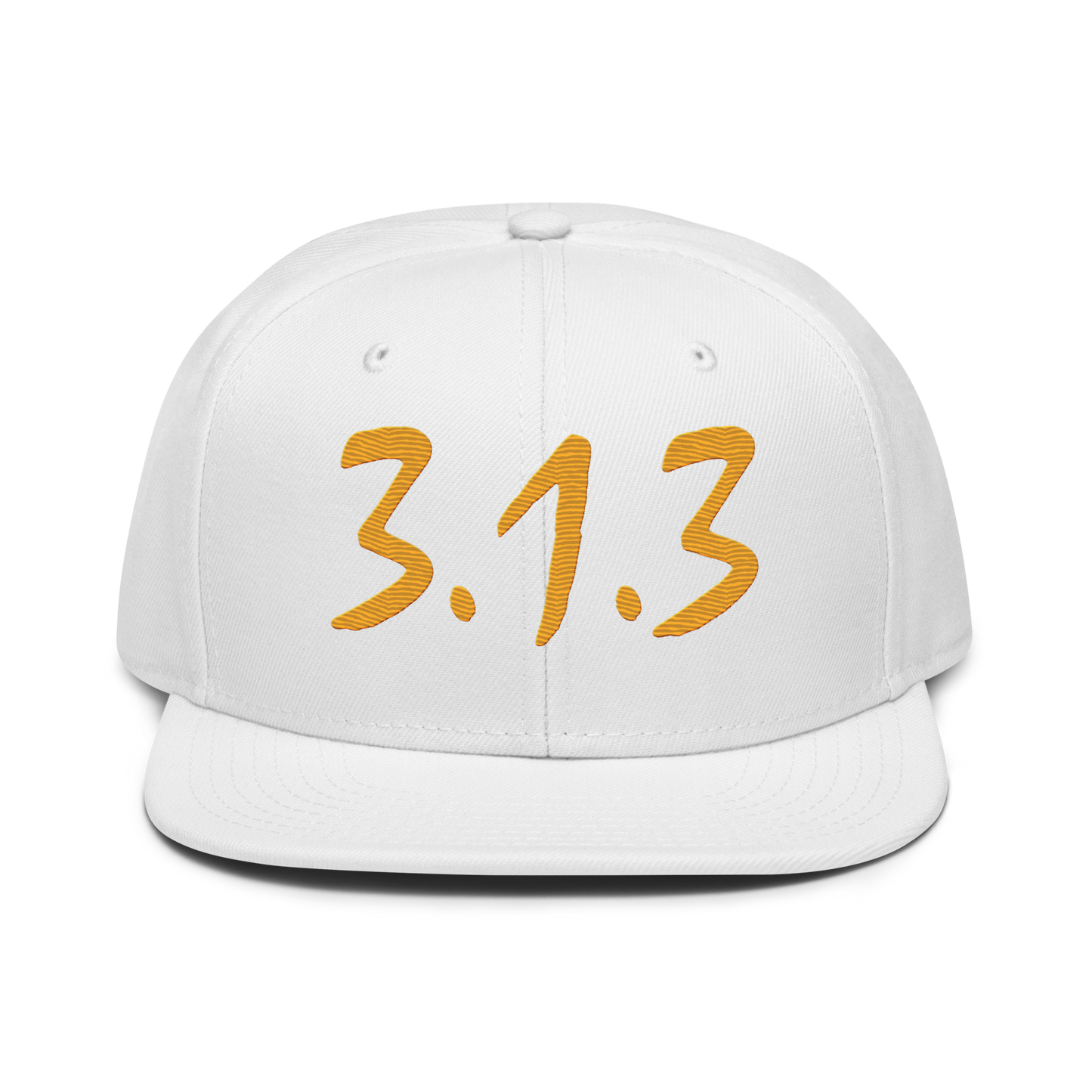 Detroit '313 Snapback (Gold Compton Font) | 6-Panel