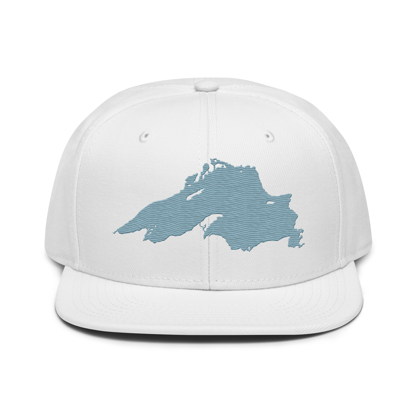 Lake Superior Snapback | 6-Panel - Opal Blue