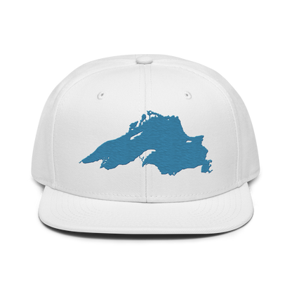 Lake Superior Snapback | 6-Panel - Traverse Blue