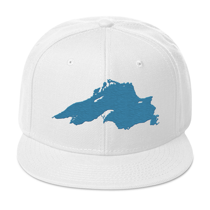 Lake Superior Snapback | 6-Panel - Traverse Blue