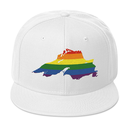 Lake Superior Snapback | 6-Panel - Rainbow Pride Edition