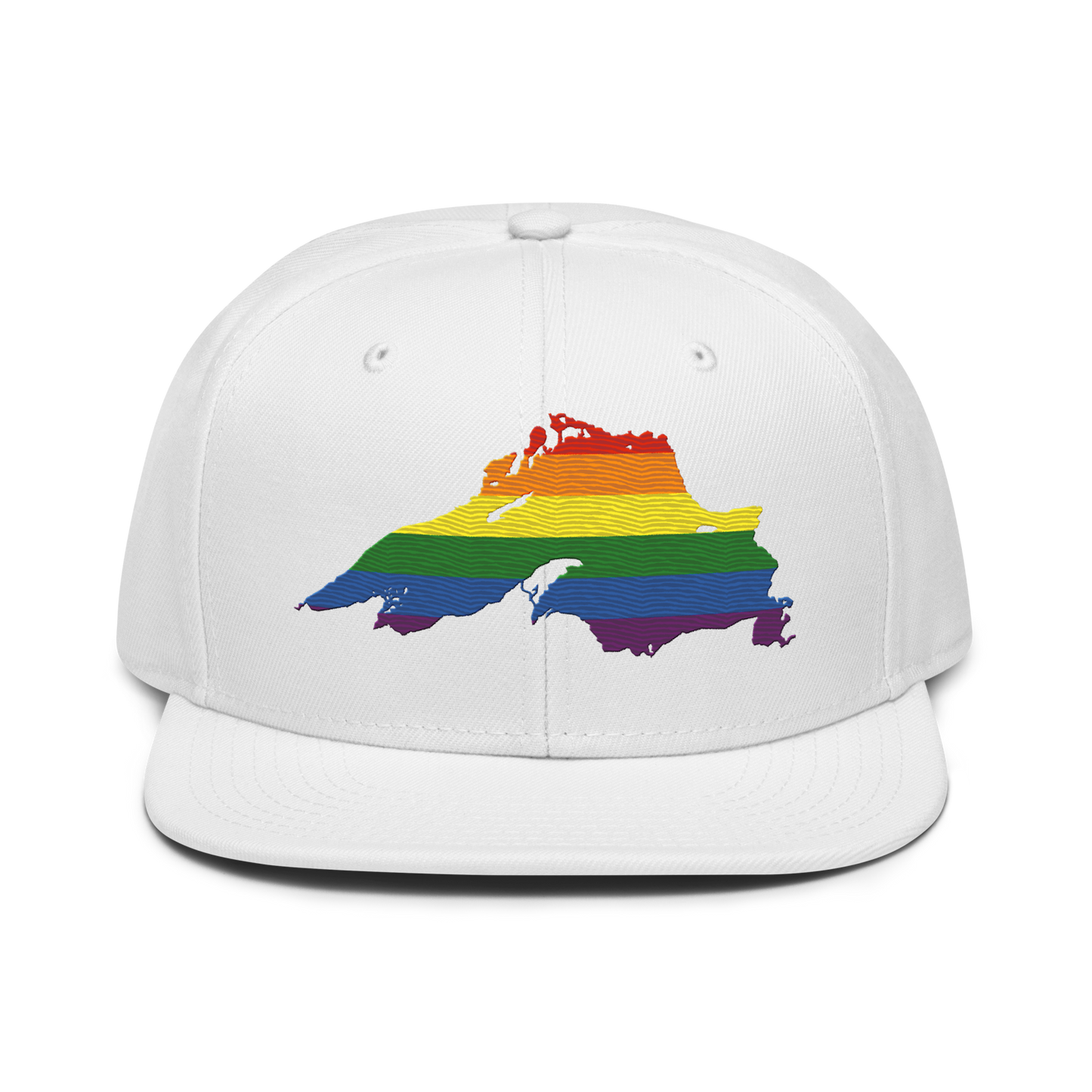 Lake Superior Snapback | 6-Panel - Rainbow Pride Edition