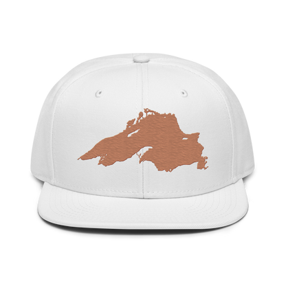 Lake Superior Snapback | 6-Panel - Copper