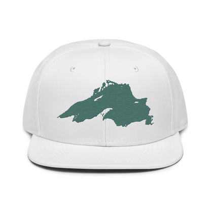 Lake Superior Snapback | 6-Panel - Copper Green