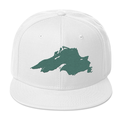 Lake Superior Snapback | 6-Panel - Copper Green