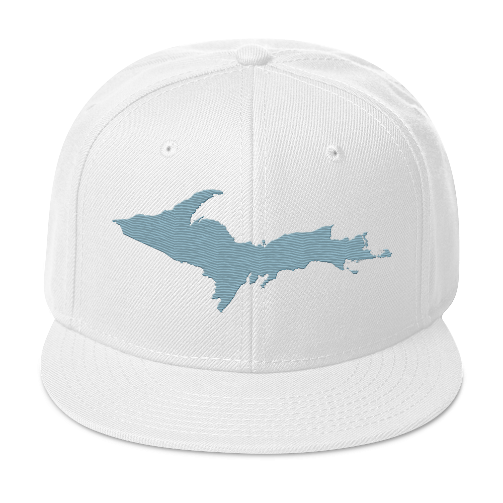 Upper Peninsula Snapback | 6-Panel - Opal Blue