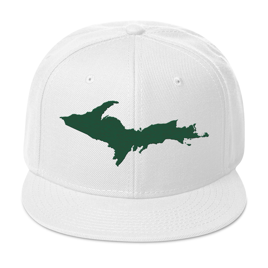 Upper Peninsula Snapback | 6-Panel - Superior Green