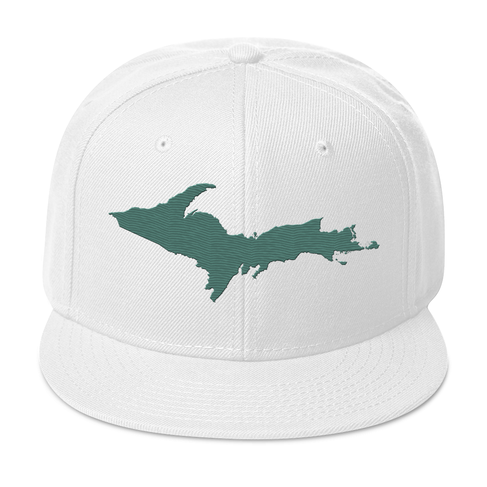 Upper Peninsula Snapback | 6-Panel - Copper Green