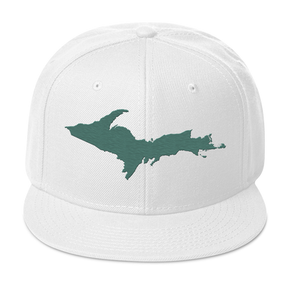 Upper Peninsula Snapback | 6-Panel - Copper Green