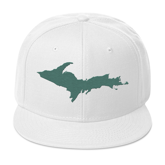 Upper Peninsula Snapback | 6-Panel - Copper Green