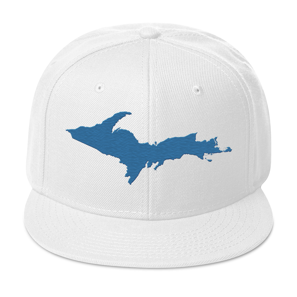 Upper Peninsula Snapback | 6-Panel - Superior Blue