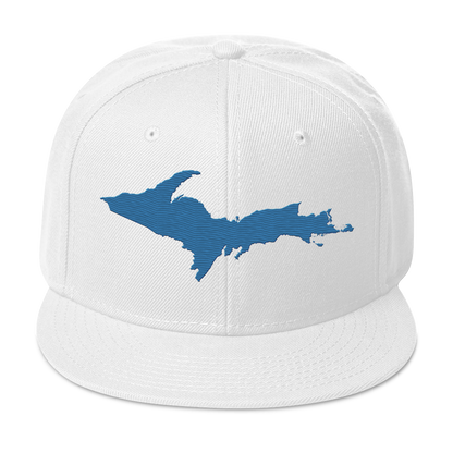 Upper Peninsula Snapback | 6-Panel - Superior Blue