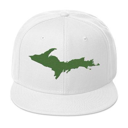 Upper Peninsula Snapback | 6-Panel - Pine Green