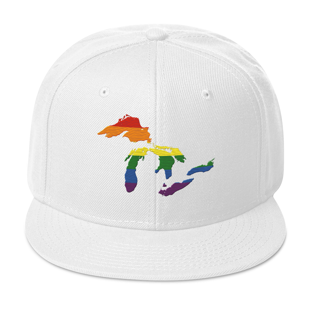 Great Lakes Snapback | 6-Panel - Rainbow Pride Edition