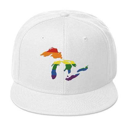 Great Lakes Snapback | 6-Panel - Rainbow Pride Edition