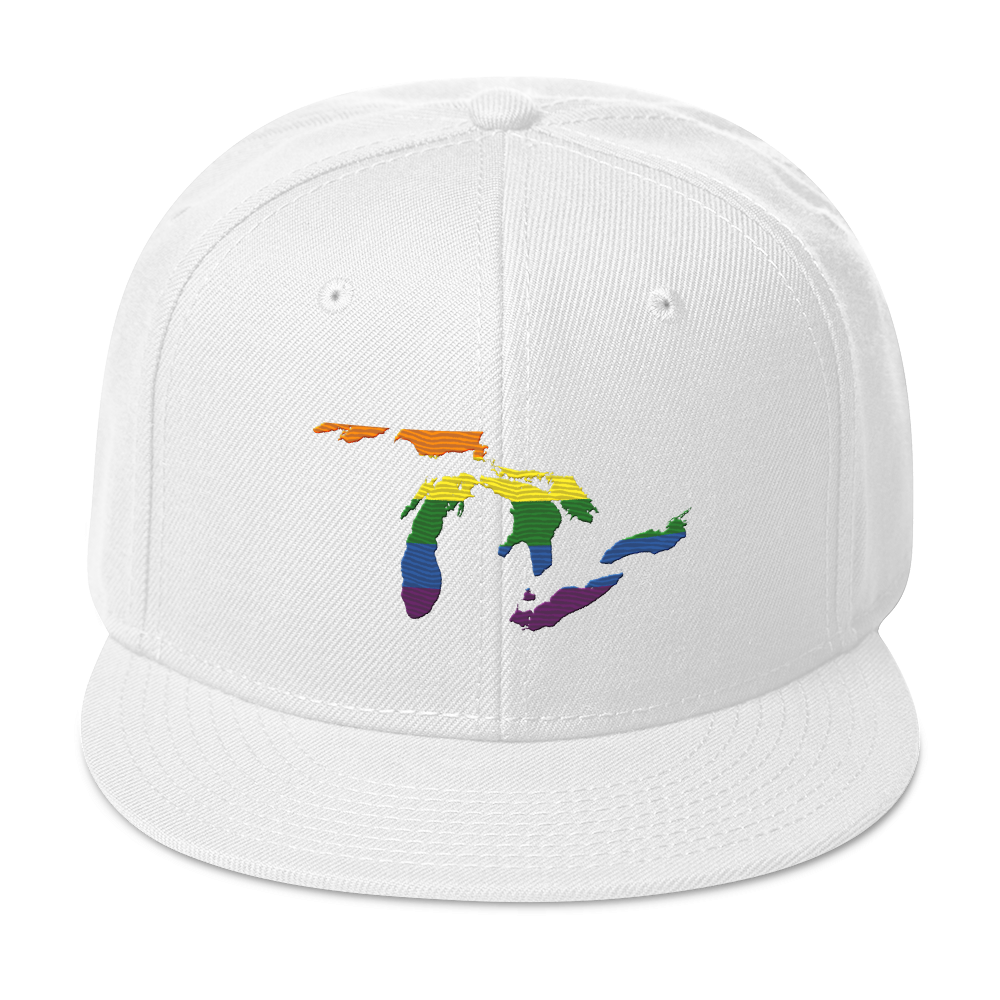 Great Lakes Snapback | 6-Panel - Rainbow Pride Edition