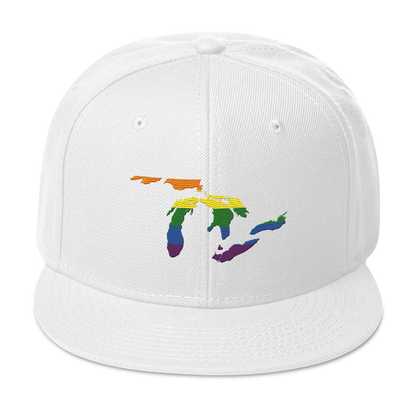 Great Lakes Snapback | 6-Panel - Rainbow Pride Edition