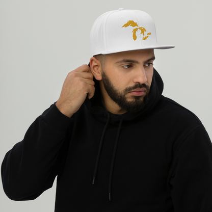 Great Lakes Snapback | 6-Panel - Gold