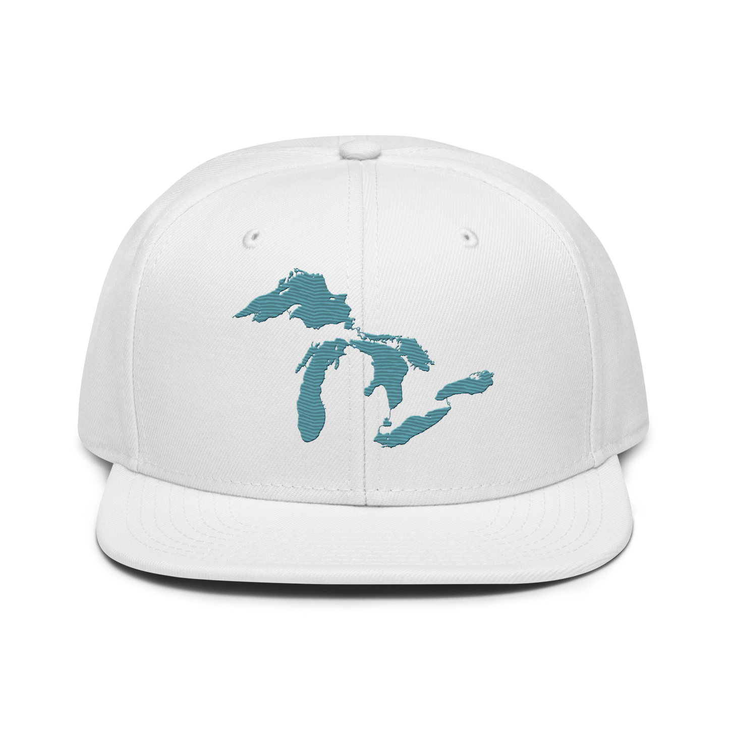 Great Lakes Snapback | 6-Panel - Huron Blue