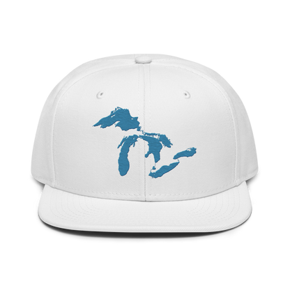 Great Lakes Snapback | 6-Panel - Traverse Blue