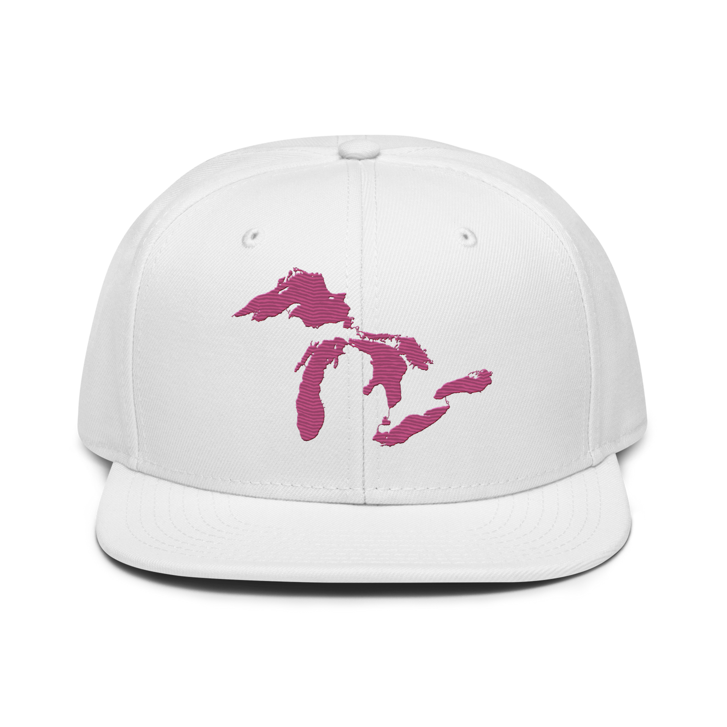 Great Lakes Snapback | 6-Panel - Apple Blossom Pink