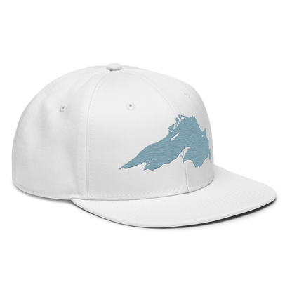 Lake Superior Snapback | 6-Panel - Opal Blue