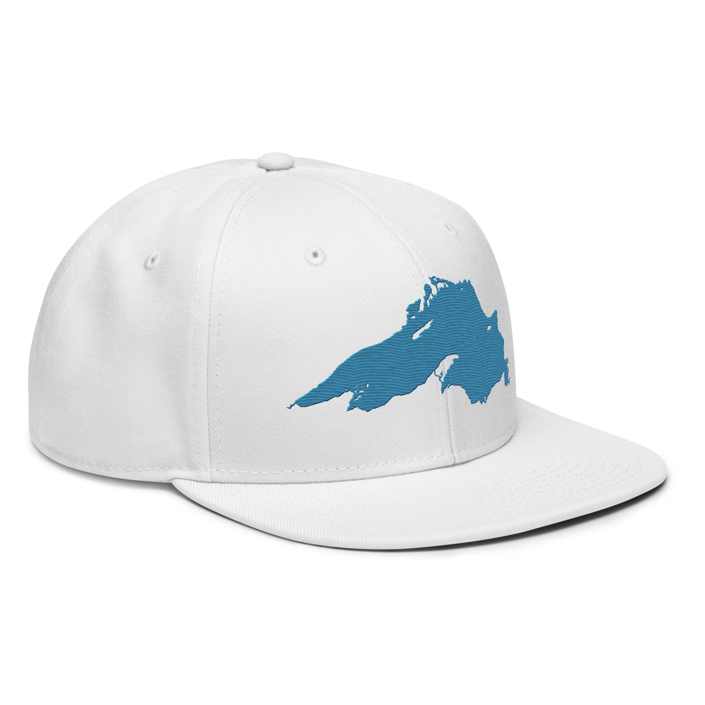 Lake Superior Snapback | 6-Panel - Traverse Blue