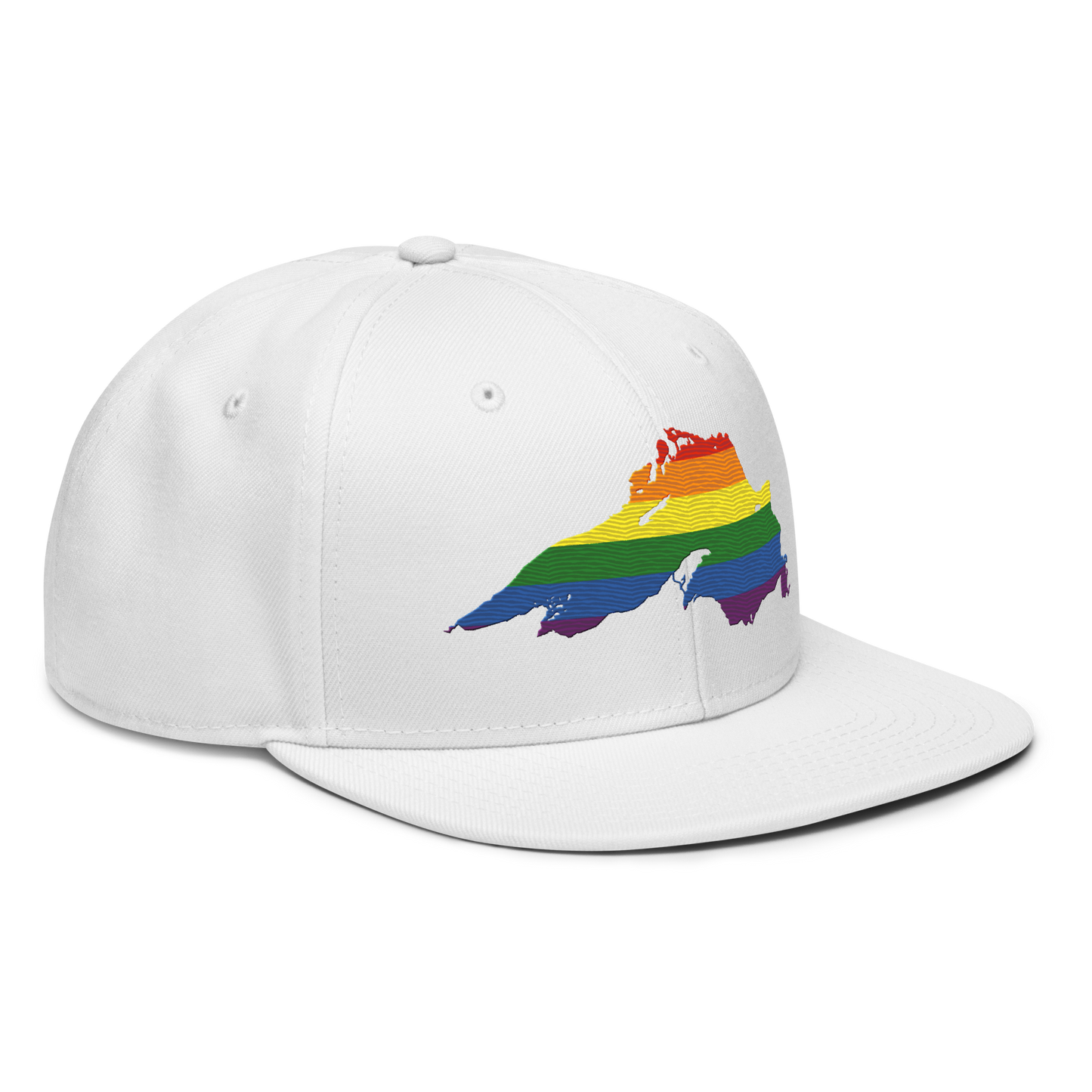 Lake Superior Snapback | 6-Panel - Rainbow Pride Edition