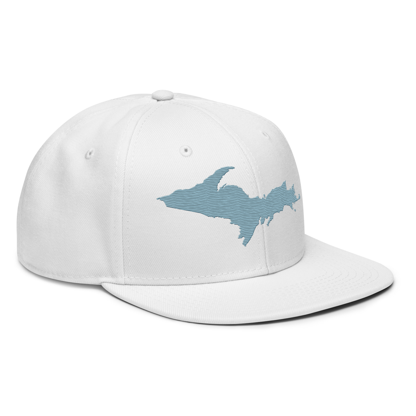 Upper Peninsula Snapback | 6-Panel - Opal Blue