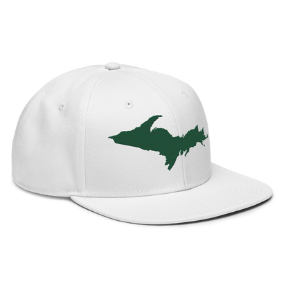 Upper Peninsula Snapback | 6-Panel - Superior Green