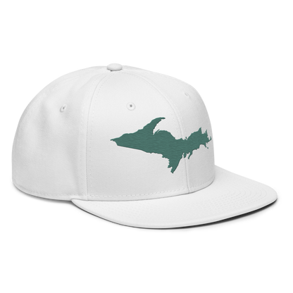 Upper Peninsula Snapback | 6-Panel - Copper Green