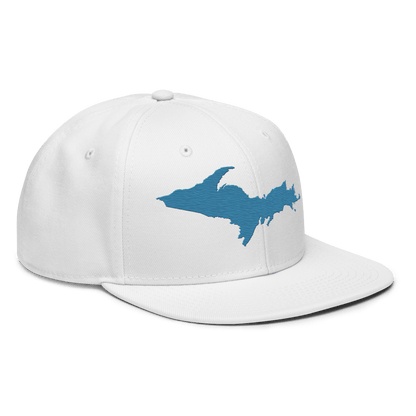 Upper Peninsula Snapback | 6-Panel - Traverse Blue