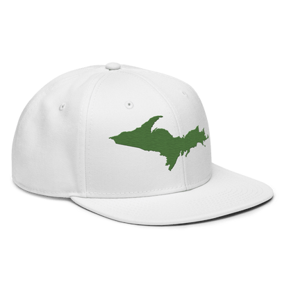 Upper Peninsula Snapback | 6-Panel - Pine Green