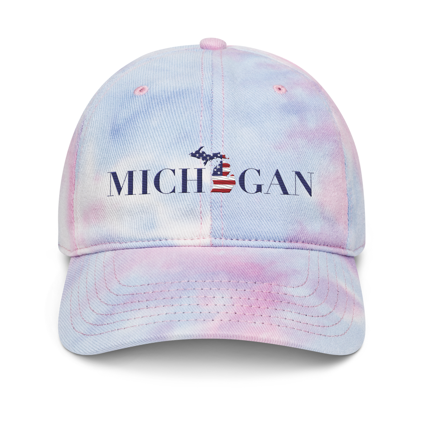 'Michigan' Tie-Dye Cap (Didone Patriot Edition)