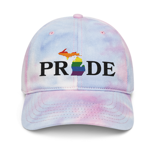 Michigan 'Pride' Tie-Dye Cap