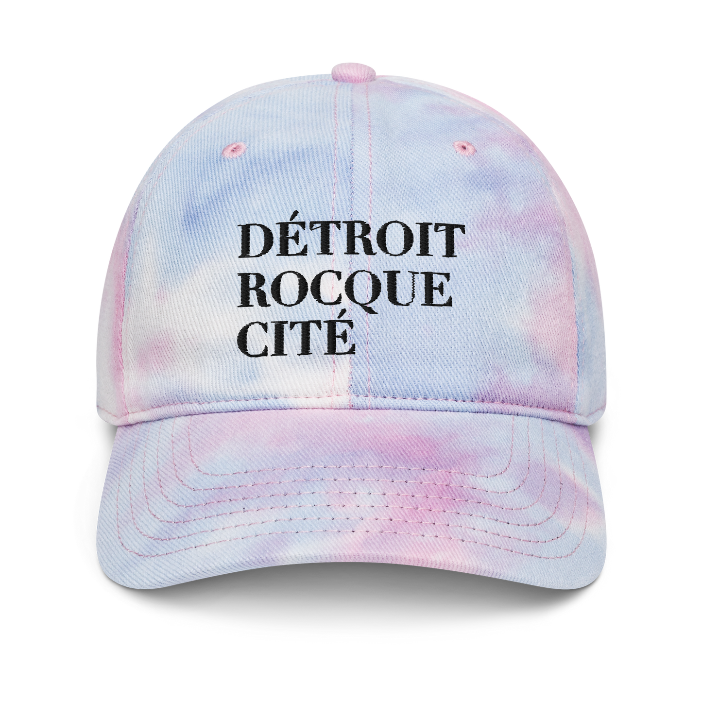 'Détroit Rocque Cité' Tie-Dye Cap