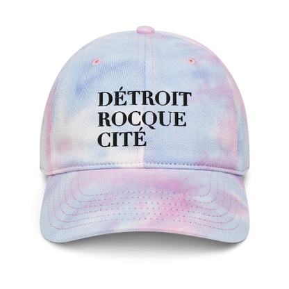 'Détroit Rocque Cité' Tie-Dye Cap