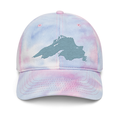 Lake Superior Tie-Dye Cap | Opal Blue