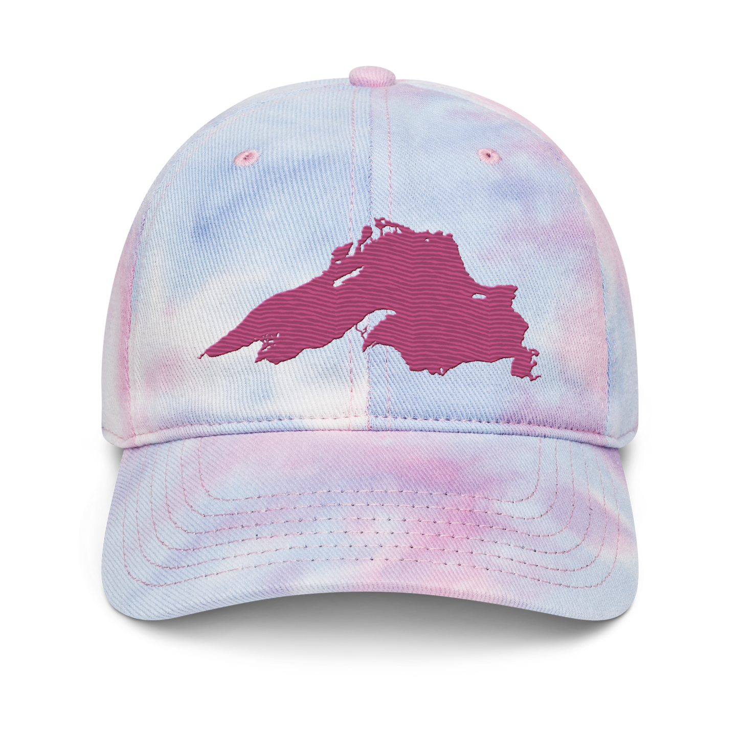 Lake Superior Tie-Dye Cap | Apple Blossom Pink